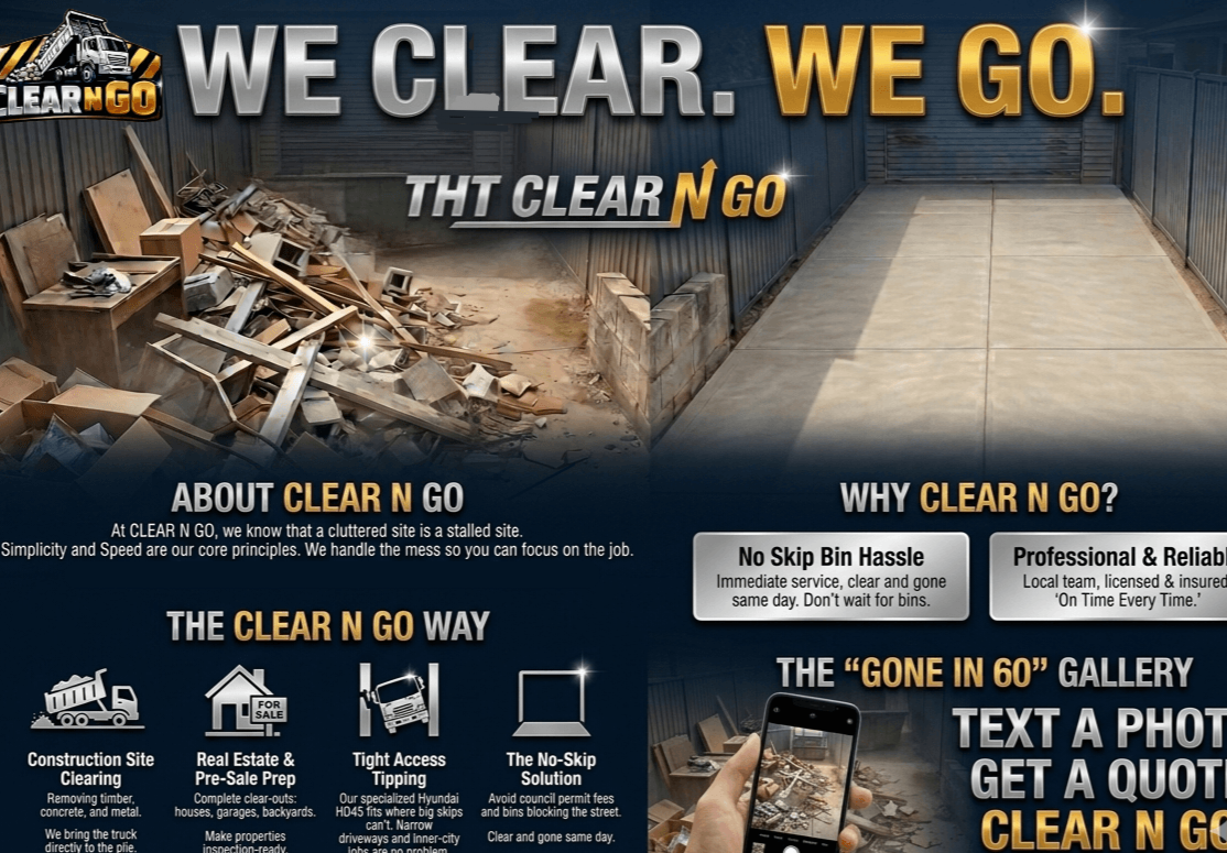 Clear N Go before and after – same day service